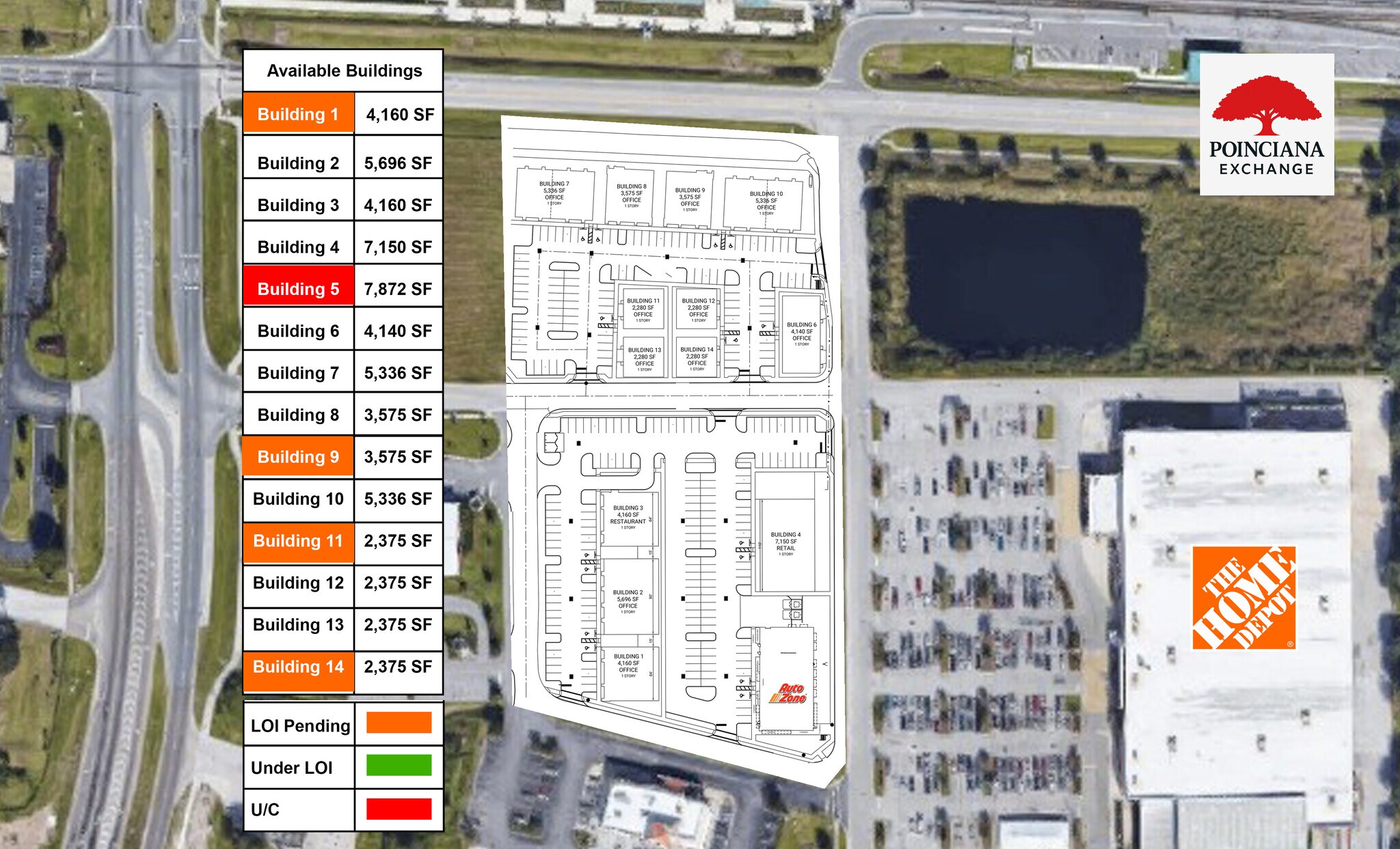 1625-1636 S Poinciana Blvd, Kissimmee, FL for lease Interior Photo- Image 1 of 3