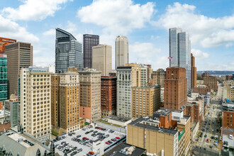 235-239 4th Ave, Pittsburgh, PA - aerial  map view