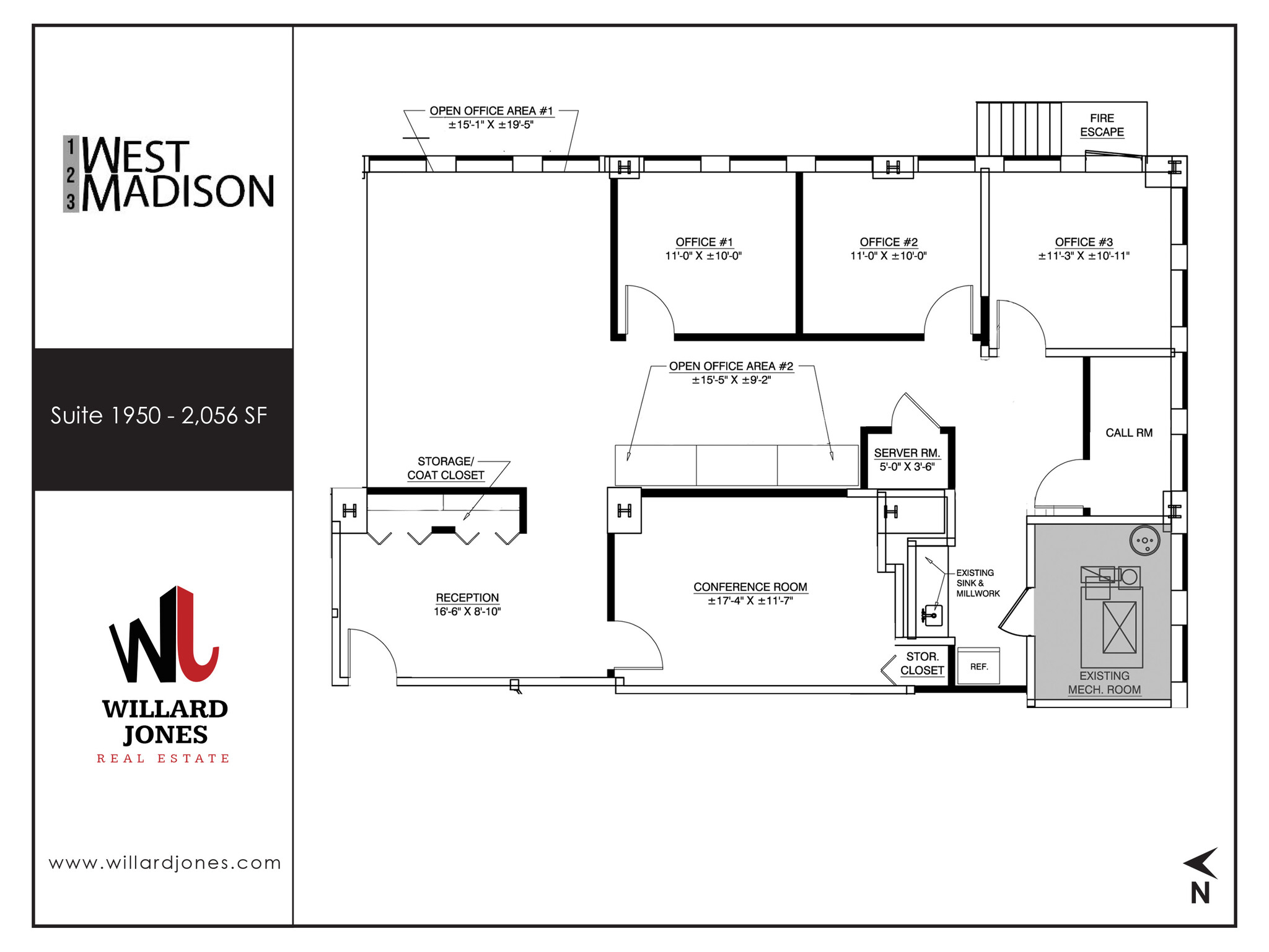 123 W Madison St, Chicago, IL for lease Floor Plan- Image 1 of 1