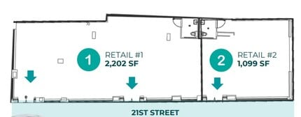 31-16 21st St, Astoria, NY for lease Floor Plan- Image 1 of 1