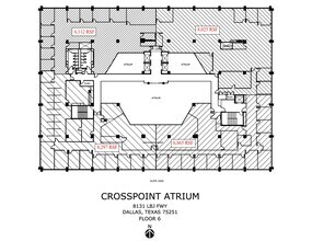 8131 Lyndon B Johnson Fwy, Dallas, TX for lease Floor Plan- Image 2 of 2