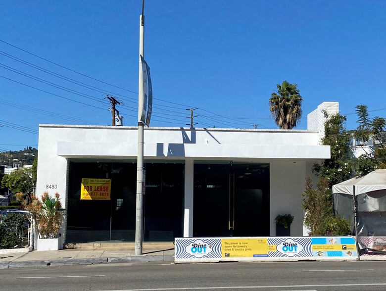 8483 Melrose Ave, West Hollywood, CA for lease - Building Photo - Image 1 of 26