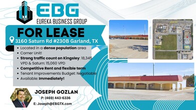 3110-3160 Saturn Rd, Garland, TX for lease Building Photo- Image 1 of 6