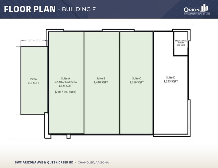 SWC of Arizona, Chandler, AZ for lease - Building Photo - Image 3 of 4
