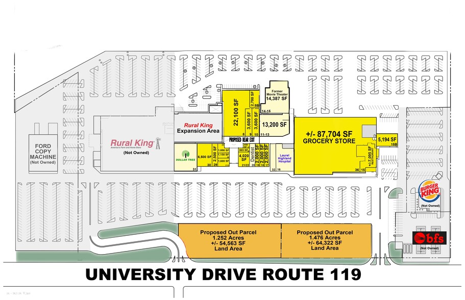 Laurel Mall Land portfolio of 2 properties for sale on LoopNet.com - Building Photo - Image 2 of 7