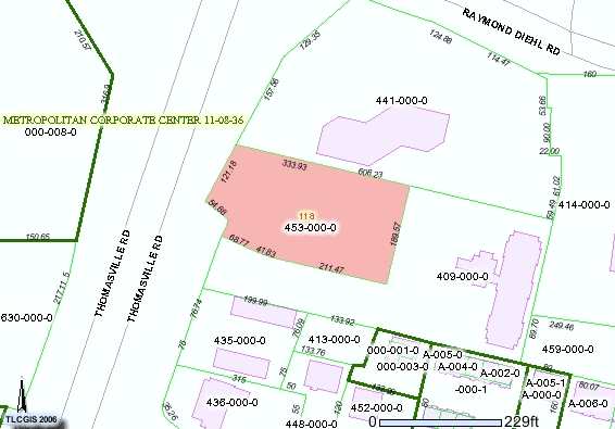 1545 Raymond Diehl Rd, Tallahassee, FL for lease - Plat Map - Image 2 of 23