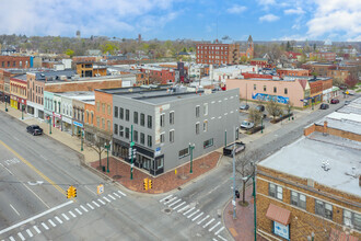 100-102 W Michigan Ave, Ypsilanti, MI - aerial  map view