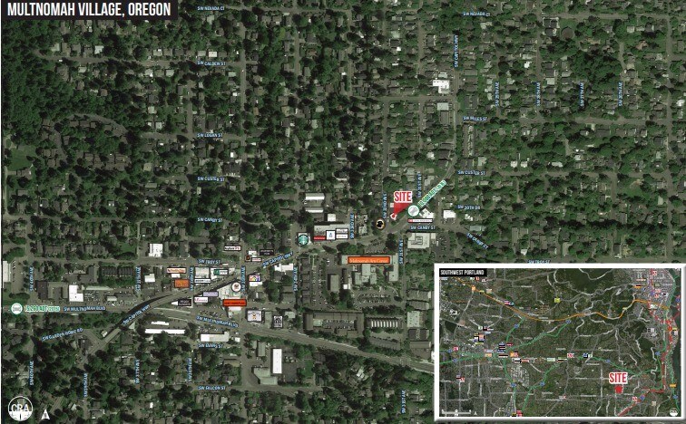 7661 SW Capitol Hwy, Portland, OR for sale Aerial- Image 1 of 1