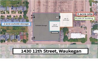 More details for 1430 12th St, Waukegan, IL - Industrial for Lease