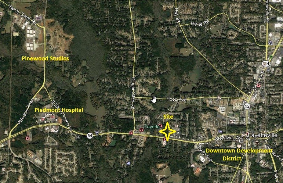 Highway 54 Brandywine Boulevard, Fayetteville, GA 30214 Land for