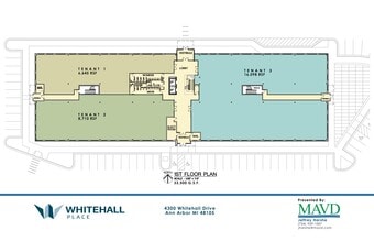 4300 Whitehall Dr, Ann Arbor, MI for lease Floor Plan- Image 1 of 3