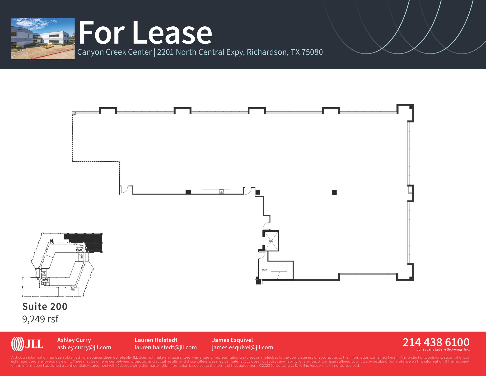 2201 N Central Expy, Richardson, TX for lease Floor Plan- Image 1 of 1