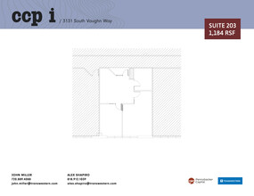 3131 S Vaughn Way, Aurora, CO for lease Typical Floor Plan- Image 2 of 2