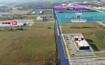 4500 S Dixieland Rd, Rogers, AR - AERIAL  map view - Image1