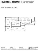 4150 International Plz, Fort Worth, TX for lease Floor Plan- Image 1 of 1