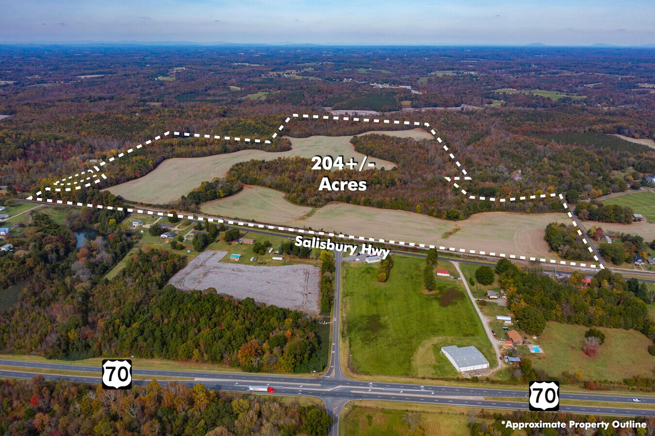 Salisbury Rd, Statesville, NC 28677 204+/ Acre Salisbury Hwy
