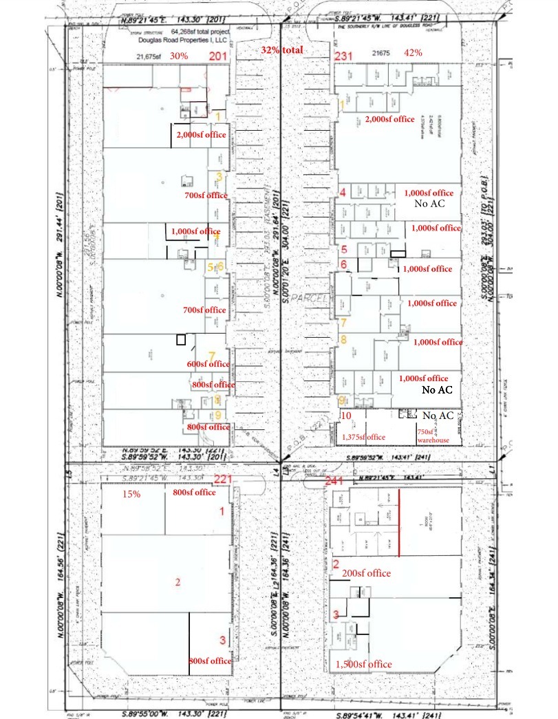 201 E Douglas Rd, Oldsmar, FL for lease Floor Plan- Image 1 of 1