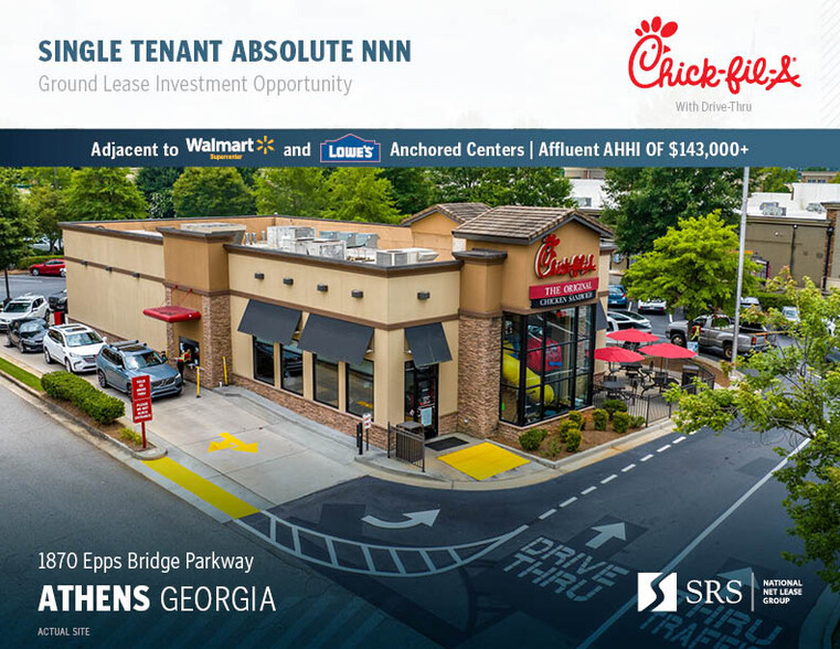 1870 Epps Bridge Pky, Athens, GA for sale - Building Photo - Image 1 of 1