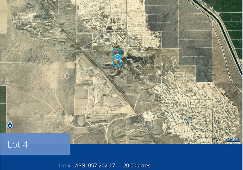 Lost Hills & McKittrick Land, Lost Hills, CA for sale - Aerial - Image 3 of 4