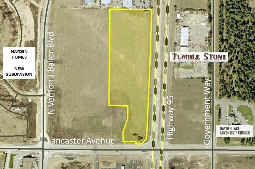 LANCASTER Rd, Hayden, ID for sale Aerial- Image 1 of 1