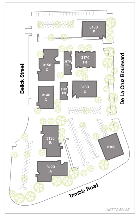 3170 De la Cruz Blvd, Santa Clara, CA for sale Site Plan- Image 1 of 1