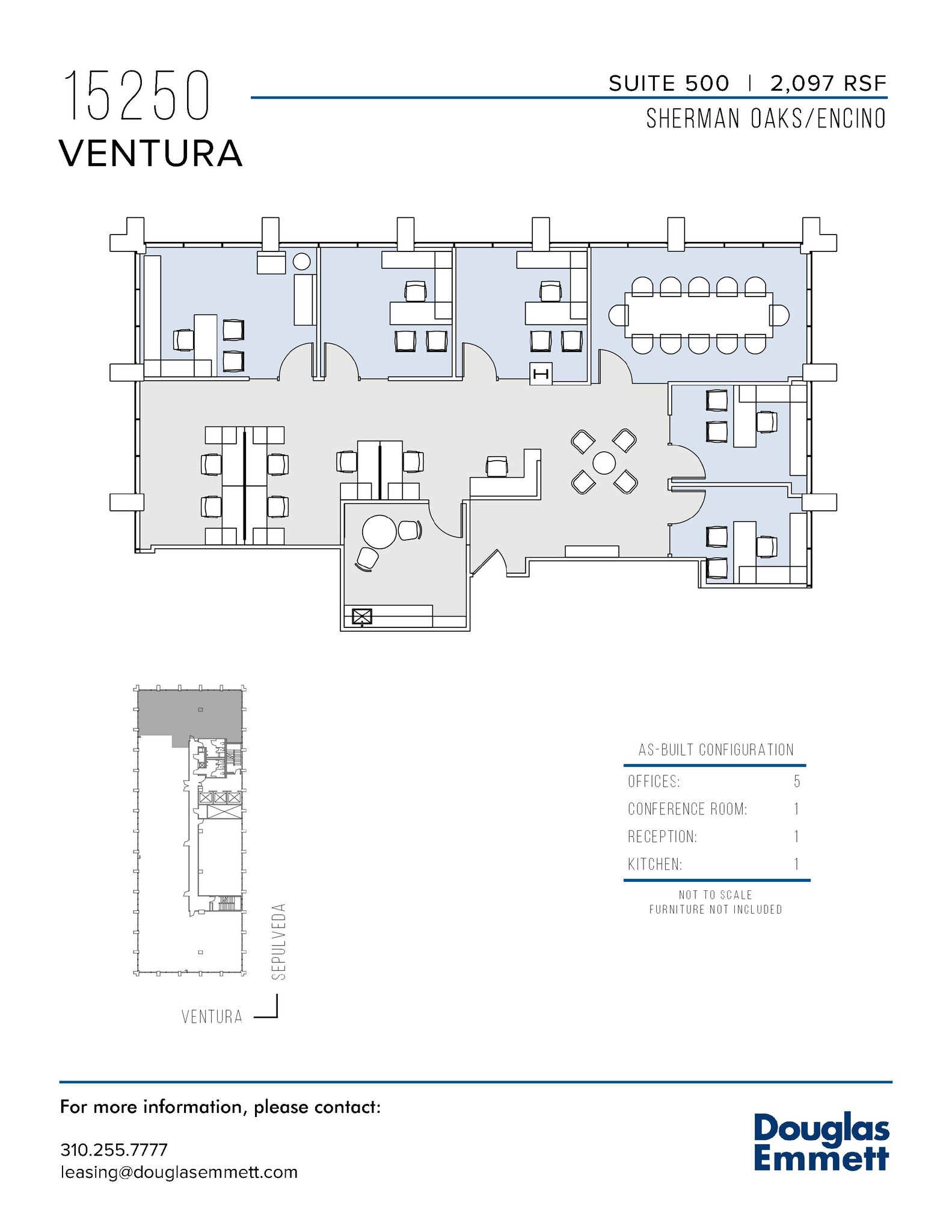 15250 Ventura Blvd, Sherman Oaks, CA for lease Floor Plan- Image 1 of 1
