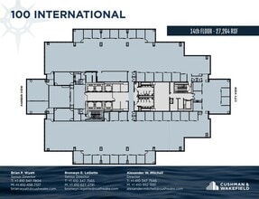 100 International Dr, Baltimore, MD for lease Floor Plan- Image 1 of 1