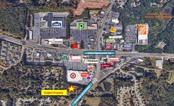 3602 Ernest W. Barrett Parkway, Marietta, GA - AERIAL  map view - Image1