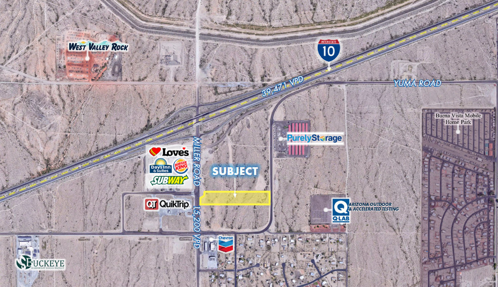 I-10 & Miller Rd, Buckeye, AZ for sale - Building Photo - Image 1 of 1