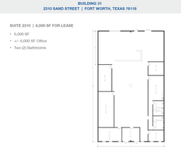 2501-2519 Gravel Dr, Fort Worth, TX for lease Floor Plan- Image 1 of 1