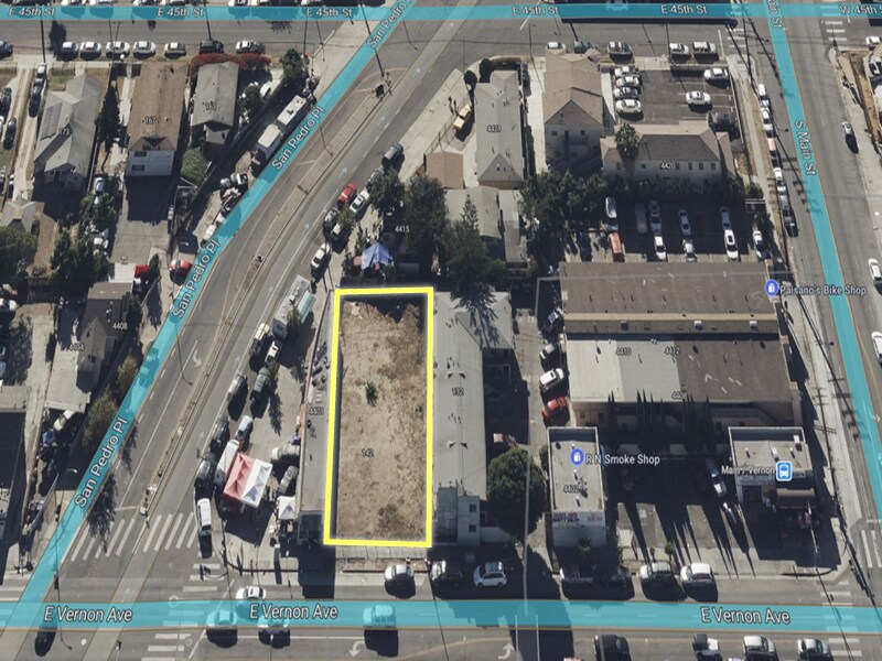 142 E Vernon Ave, Los Angeles, CA for sale Aerial- Image 1 of 1