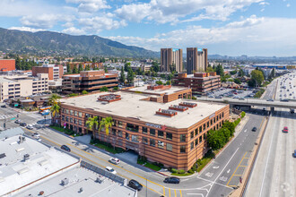 115 N 1st St, Burbank, CA - aerial  map view