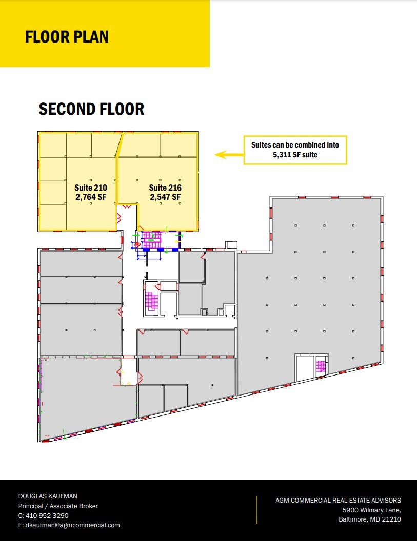 3500 Boston St, Baltimore, MD for lease Floor Plan- Image 1 of 1