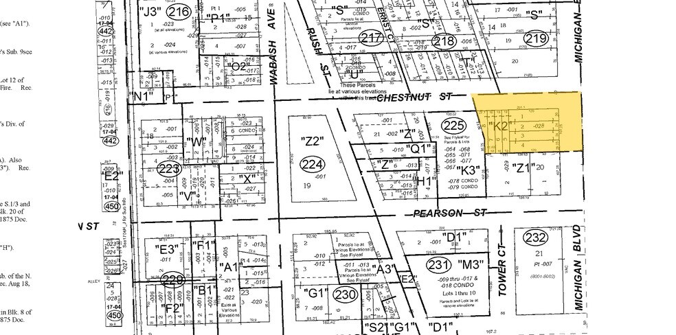 830 N Michigan Ave, Chicago, IL for lease - Plat Map - Image 2 of 5