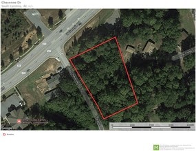 0 Cheyenne Dr, Simpsonville, SC - AERIAL  map view