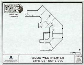 12000 Westheimer Rd, Houston, TX for lease Floor Plan- Image 1 of 1