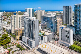 201 E Las Olas Blvd, Fort Lauderdale, FL - aerial  map view - Image1