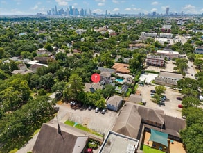 1229 Heights Blvd, Houston, TX - Aerial map view