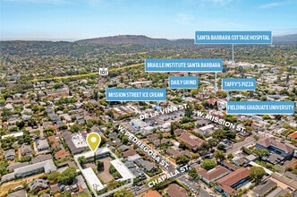 1825 Chapala St, Santa Barbara, CA - AERIAL  map view - Image1