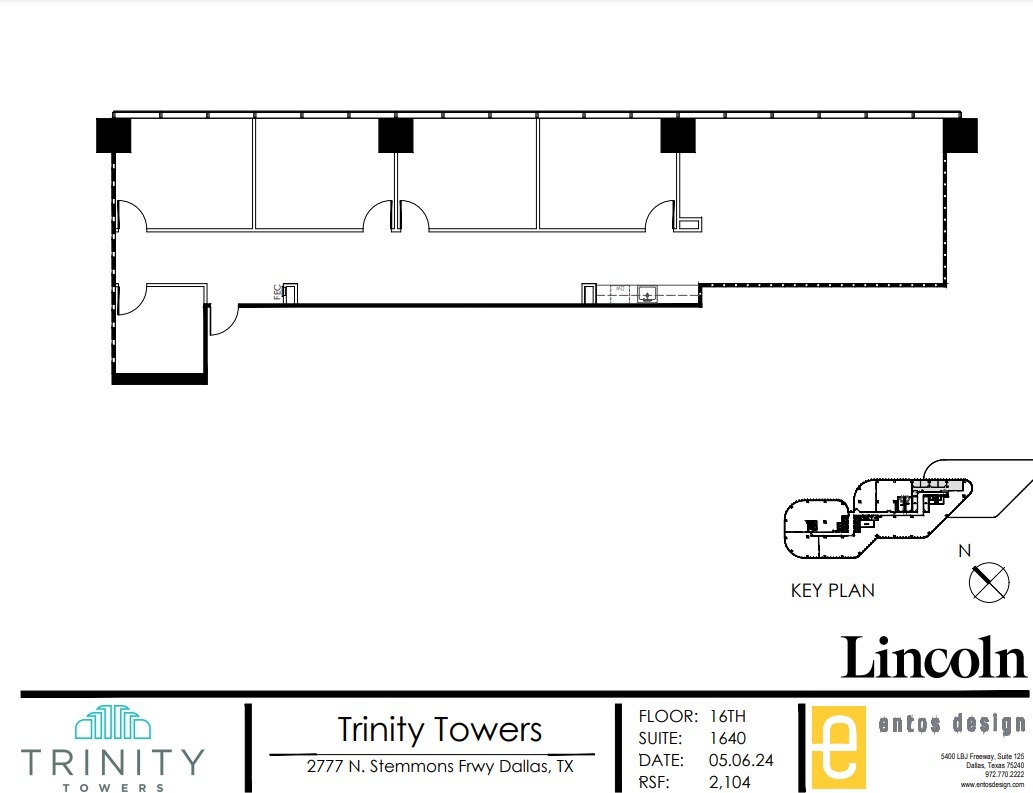 2777 N Stemmons Fwy, Dallas, TX for lease Floor Plan- Image 1 of 1