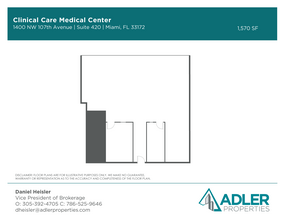 1400 NW 107th Ave, Miami, FL for lease Floor Plan- Image 1 of 1