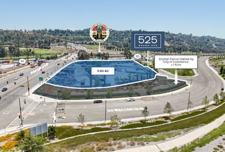 525 N Grand Ave, Diamond Bar, CA - AERIAL map view - Image1