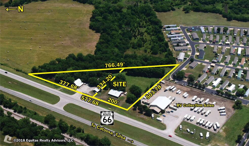 23707 S Highway 66, Claremore, OK for sale - Aerial - Image 1 of 1