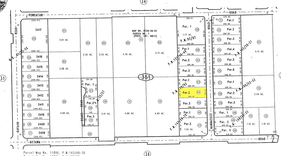 13448 Manhasset, Apple Valley, CA for lease - Plat Map - Image 2 of 4