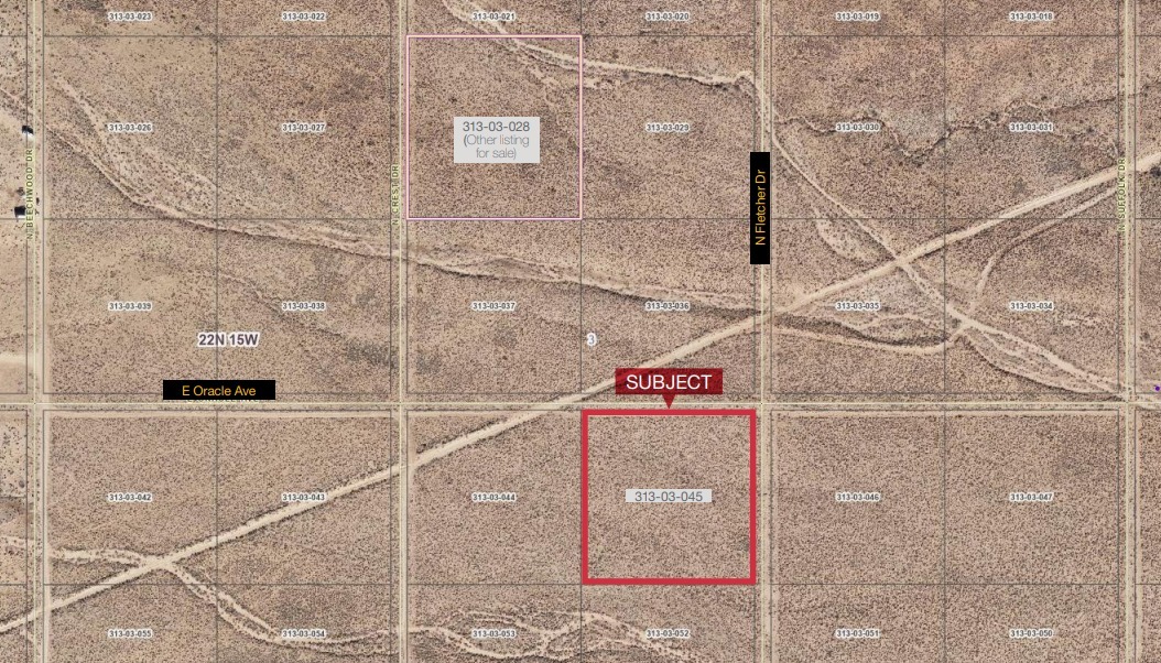 E Oracle Ave & N Fletcher Dr, Kingman, AZ for sale Building Photo- Image 1 of 2