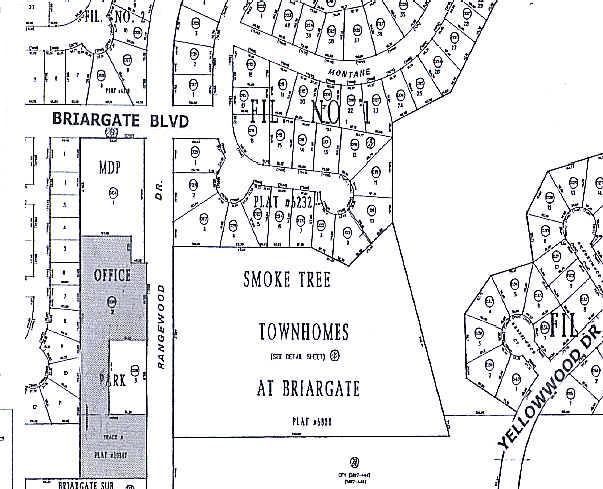 7560 Rangewood Dr, Colorado Springs, CO for lease - Plat Map - Image 2 of 12