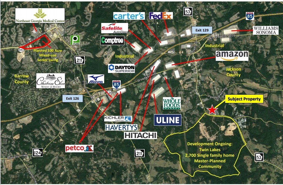 3528 Highway 53, Hoschton, GA 30548 Hoscton Exchange Bldg 4