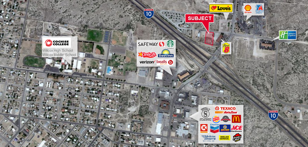 I-10 & Fort Grant Rd, Willcox, AZ for sale - Building Photo - Image 1 of 4