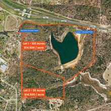 SEC OF LOOP 7 & FM 2494, Athens, TX - aerial  map view - Image1