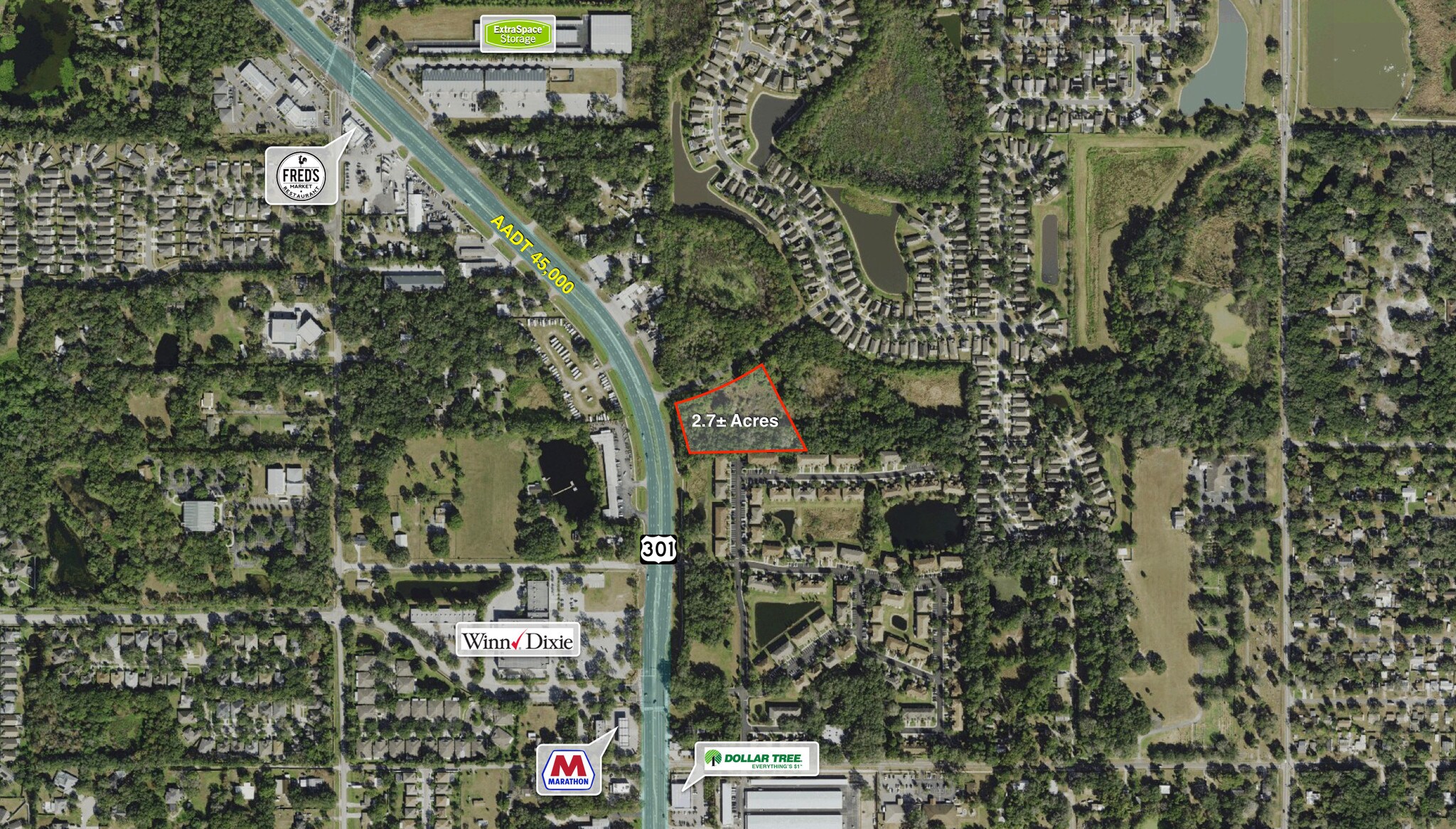 US Highway 301 & Bloomingdale Ridge, Riverview, FL for sale Aerial- Image 1 of 1